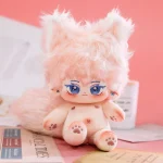 20cm Kawaii Plush Cotton Doll Idol Stuffed Super Star Figure Dolls Cherry Blossoms Fat Body Fruit Doll Can Change Clothes Gift - Image 2