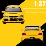 Mitsubishi Lancer Evolution EVO IX 9 Alloy Sports Car Model Diecast Metal Race Vehicles Car 1:32 Model Sound Light Kids Toy Gift - Image 5