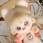 20cm Idol Doll Plush Cotton Star Dolls Cute Stuffed Baby Plushies Hamster Pattern No Attributes Dolls Toys Fans Collection Gift - Image 2