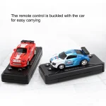 Remote Control Racing Vehicle Mini Can Mini Cans RC Car Plastic Battery Operated with Roadblocks Micro Racing Car for Kids Boys - Image 5