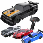 AE86 1:16 Remote Control Racing Drift Car 4WD 2.4G Electric Sports Vehicle with High-Speed Race Lighting Sound Spray Toys Gifts