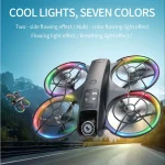 K200 MAX Drone Large Screen 5KM 8K Optical Flow Positioning Brushless Motor Electric Lens HD Obstacle 2.4G Avoidance Quadcopter - Image 3