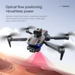 2024 New S115 Drone 8K HD Dual Lens And Optical Flow Hover Photography RC Plane Brushless Motor Foldable Quadcopter Gifts Toys - Image 5