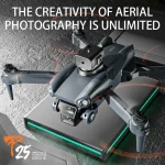 P25 Drone 8K Professional HD Dual Camera Brushless Remote Control Drones Intelligent Obstacle Avoidance Foldable Quadcopter Toys - Image 5