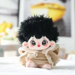 Kawaii Plush Cotton Doll Idol Stuffed Super Star Figure Dolls Anime Fat Floral Skirt + Hoodie Baby Doll Can Change Clothes Gift - Image 4