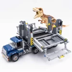 New Dinosaur Park World Building Blocks Set Dinosaur Transportation truck DIY Toys Children Birthday Party Gift For Boy And Girl - Image 4